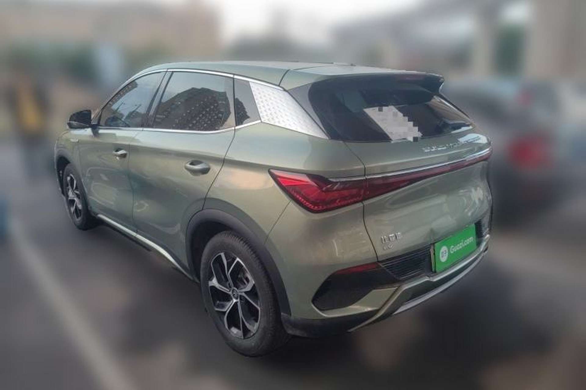 Used BYD Yuan PLUS 2022 510 km Luxury Version Rear Left 45 Deg