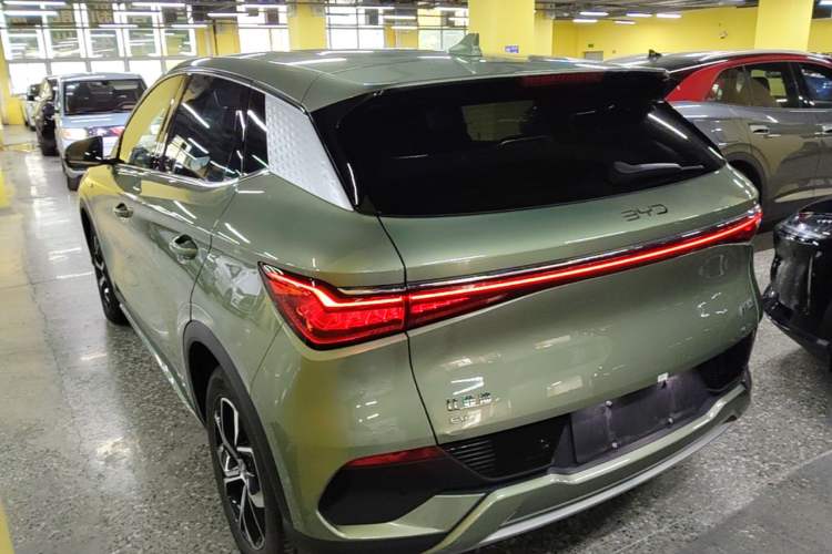 Used BYD Yuan PLUS 2022 510 km Luxury Version Rear Left 45 Deg