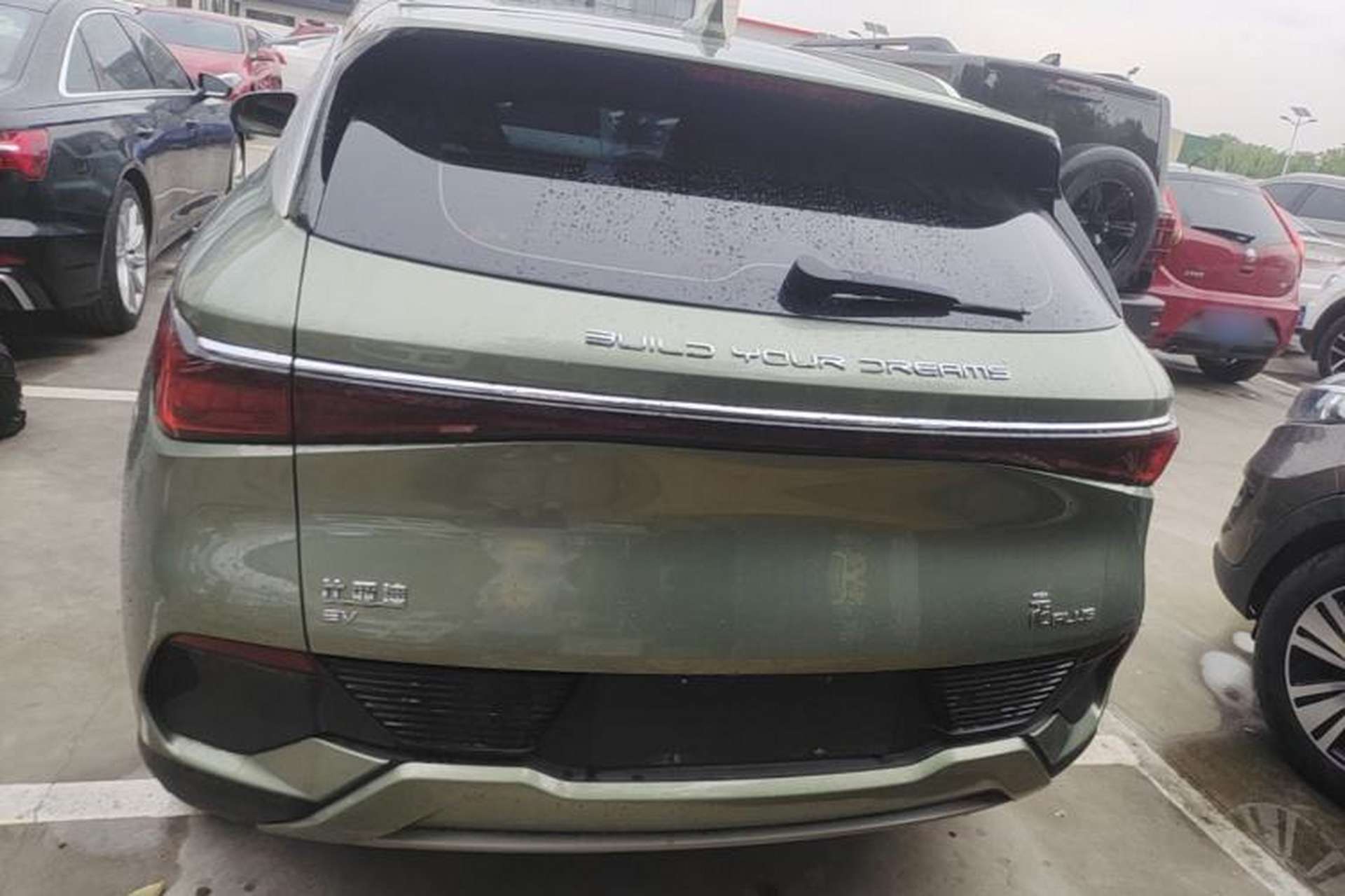 Used BYD Yuan PLUS 2022 510KM Flagship PLUS Rear