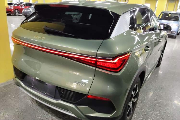 Used BYD Yuan PLUS 2022 510 km Luxury Version Rear Right 45 Deg