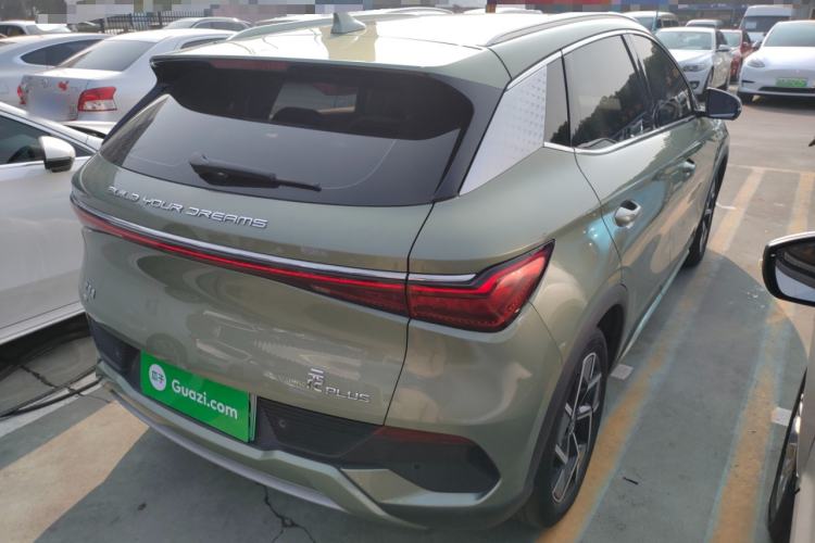 Used BYD Yuan PLUS 2022 510 km Flagship Version Rear Right 45 Deg