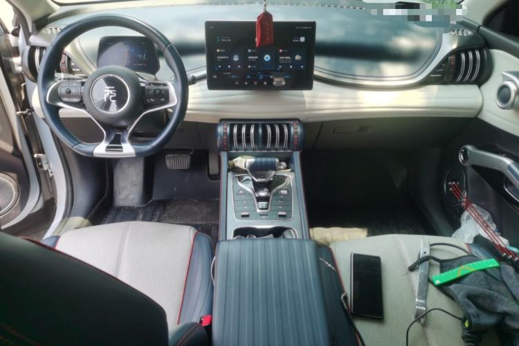 Used BYD Yuan PLUS 2022 430 km Luxury Version Center Console