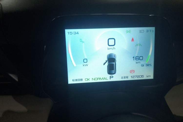 Used BYD Yuan PLUS 2022 510 km Flagship Version Instrument Cluster