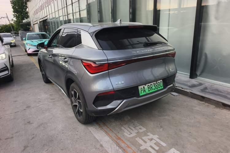 Used BYD Yuan PLUS 2022 430 km Luxury Version Rear Left 45 Deg