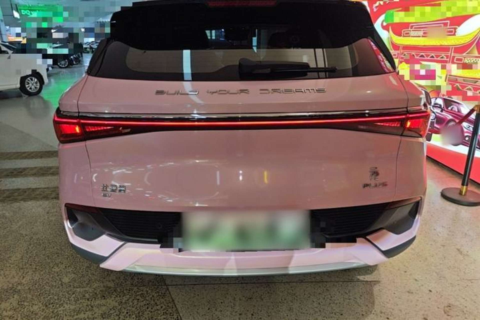 Used BYD Yuan PLUS 2022 510KM Flagship PLUS Rear