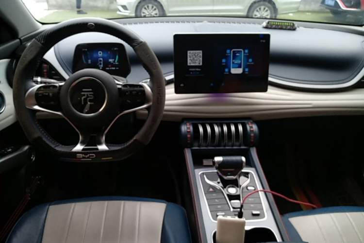 Used BYD Yuan PLUS 2022 510 km Flagship Version Center Console