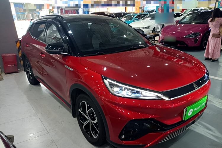 Used BYD Yuan PLUS 2022 430 km Luxury Version Front Right 45 Deg