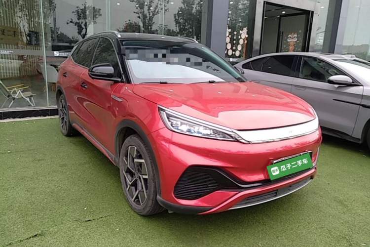 Used BYD Yuan PLUS 2022 510 km Flagship Version Front Right 45 Deg