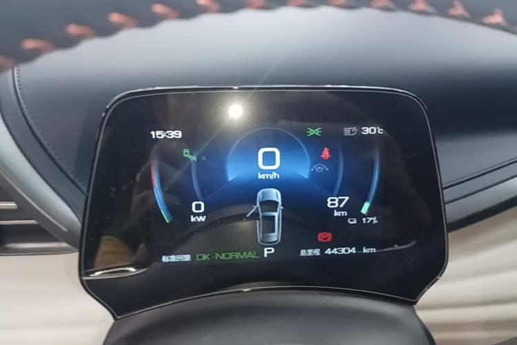 Used BYD Yuan PLUS 2022 510KM Flagship PLUS Instrument Cluster