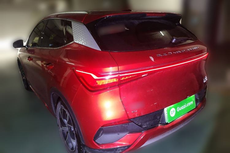 Used BYD Yuan PLUS 2022 430 km Luxury Version Rear Left 45 Deg