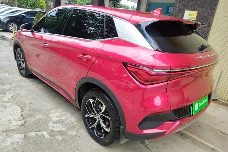 Used BYD Yuan PLUS 2022 430 km Luxury Version Rear Left 45 Deg