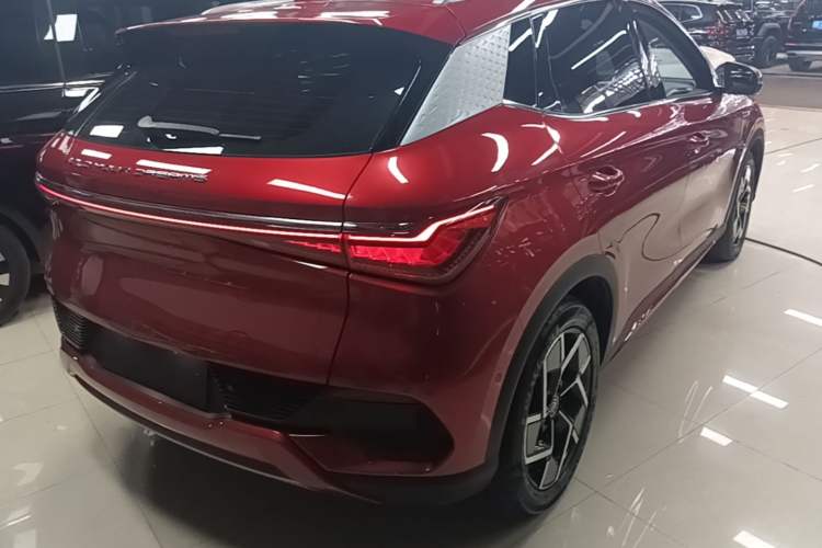 Used BYD Yuan PLUS 2022 510KM Flagship PLUS Rear Right 45 Deg