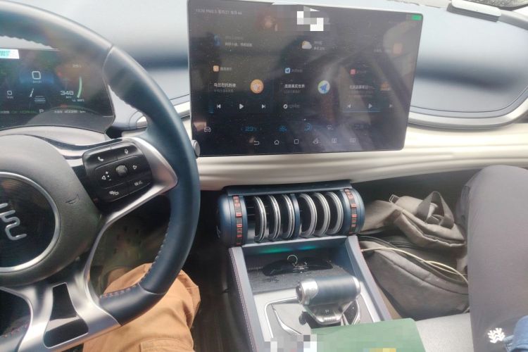 Used BYD Yuan PLUS 2022 510KM Flagship PLUS Audio And AC Panel