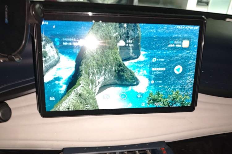 Used BYD Yuan PLUS 2022 510 km Luxury Version Audio And AC Panel