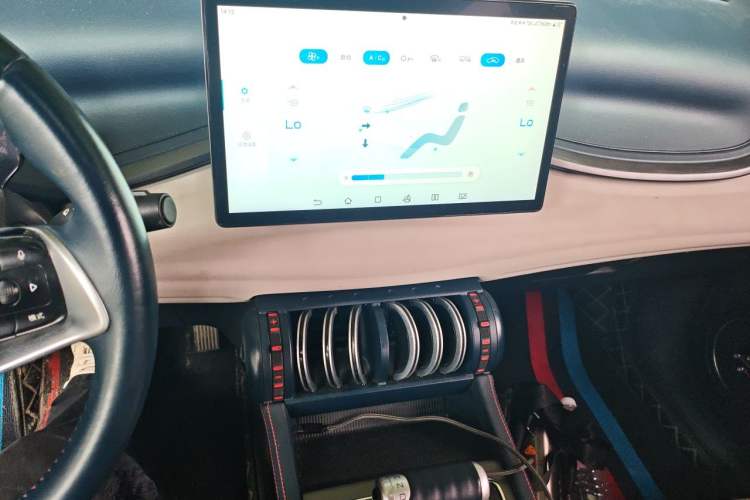 Used BYD Yuan PLUS 2022 510 km Luxury Version Audio And AC Panel