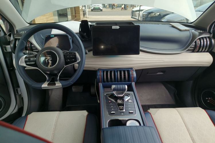 Used BYD Yuan PLUS 2022 430 km Luxury Version Center Console