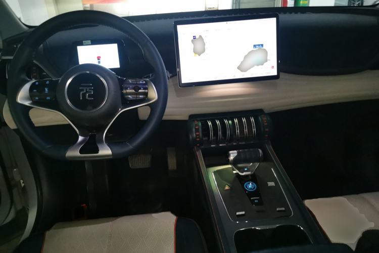 Used BYD Yuan PLUS 2022 430 km Luxury Version Center Console