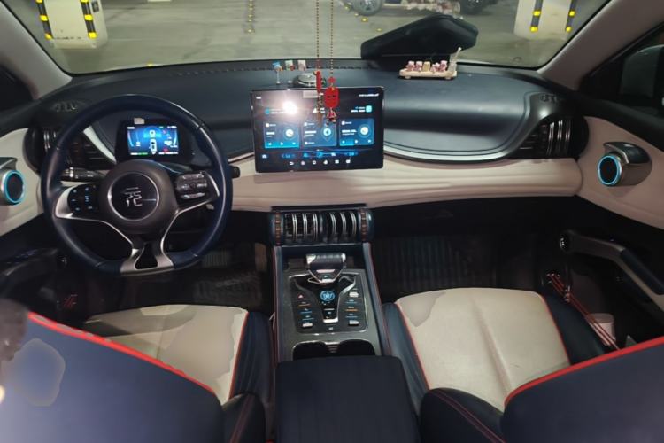 Used BYD Yuan PLUS 2022 510 km Flagship Version Center Console