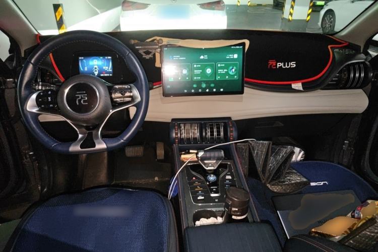 Used BYD Yuan PLUS 2022 510 km Flagship Version Center Console
