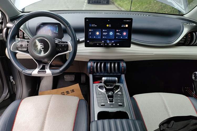 Used BYD Yuan PLUS 2022 430 km Luxury Version Center Console