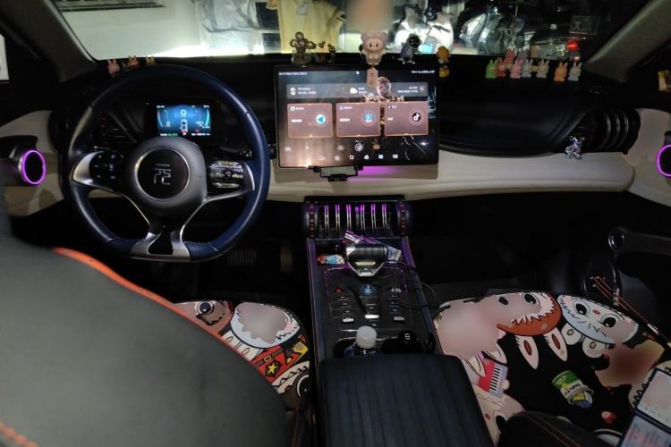 Used BYD Yuan PLUS 2022 510KM Flagship PLUS Center Console