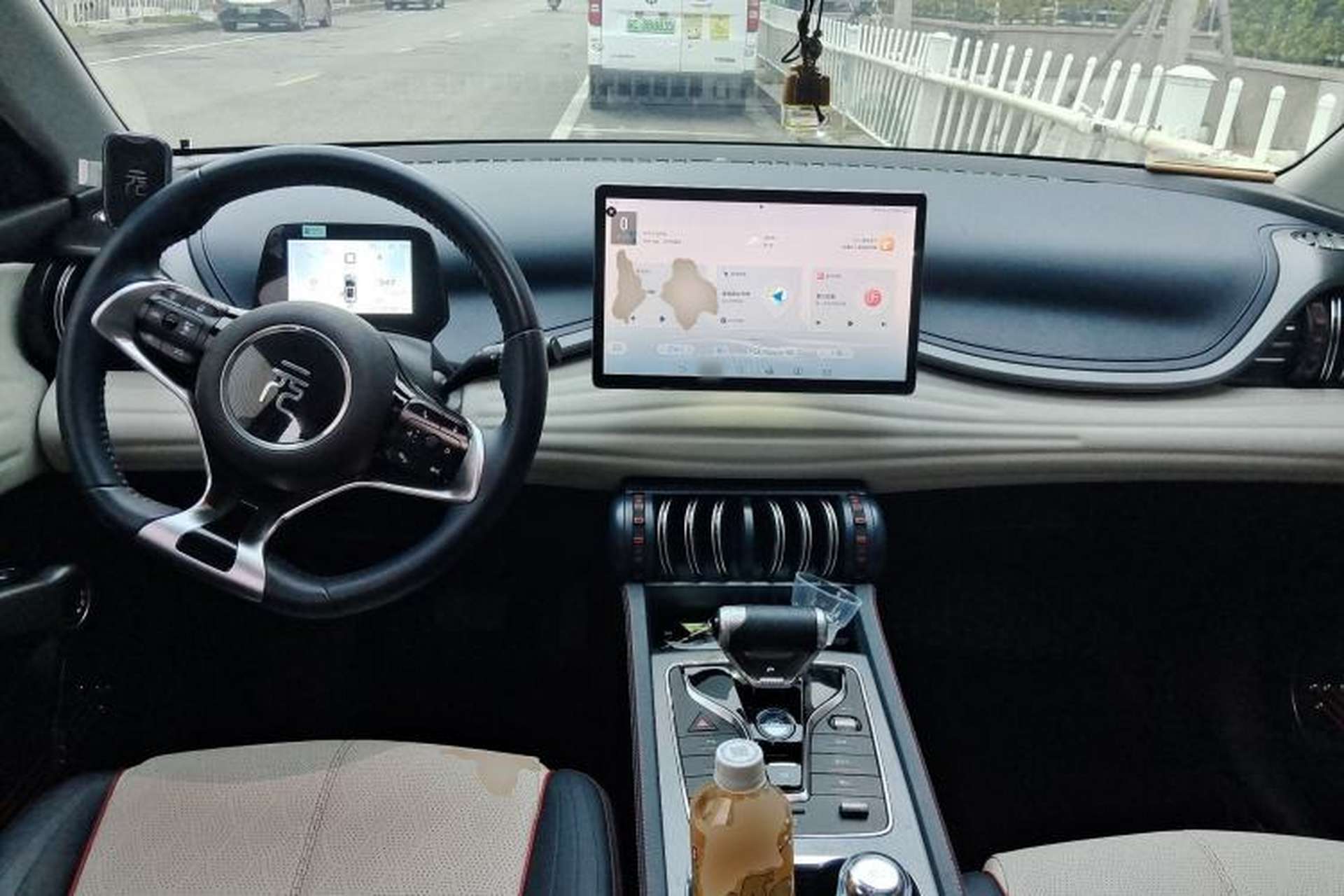 Used BYD Yuan PLUS 2022 510 km Flagship Version Center Console