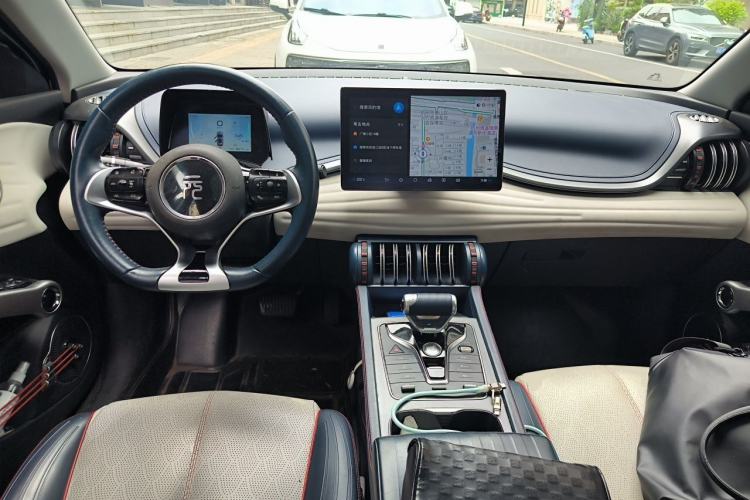 Used BYD Yuan PLUS 2022 430 km Luxury Version Center Console