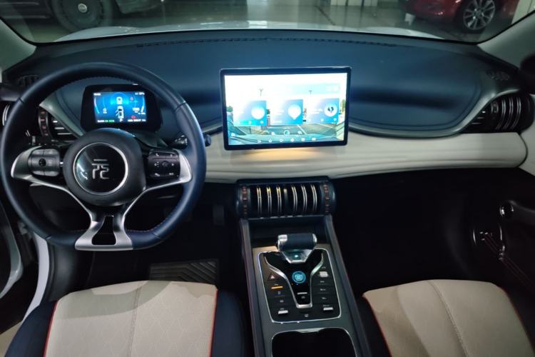 Used BYD Yuan PLUS 2022 430 km Luxury Version Center Console