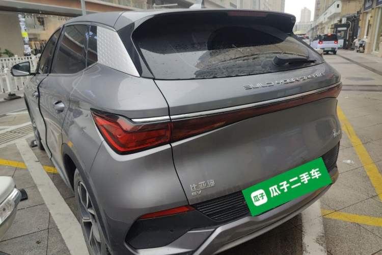 Used BYD Yuan PLUS 2022 510 km Luxury Version Rear Left 45 Deg