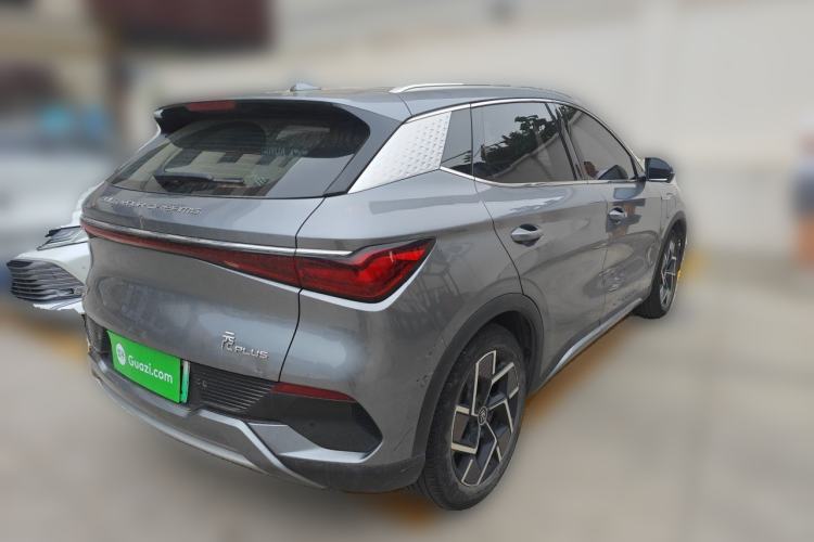 Used BYD Yuan PLUS 2022 510KM Flagship PLUS Rear Right 45 Deg