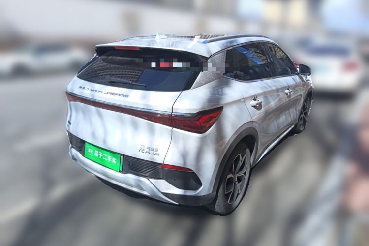 Used BYD Yuan PLUS 2022 430 km Luxury Version Rear Right 45 Deg