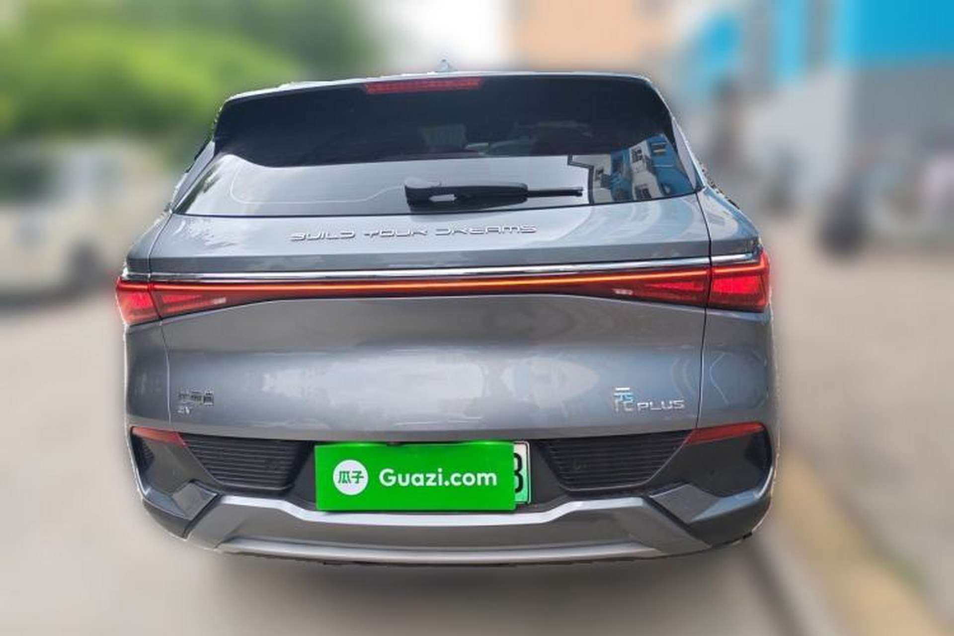 Used BYD Yuan PLUS 2022 510KM Flagship PLUS Rear