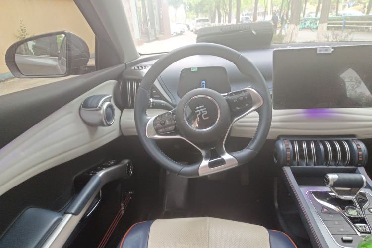 Used BYD Yuan PLUS 2022 430 km Luxury Version Steering Wheel