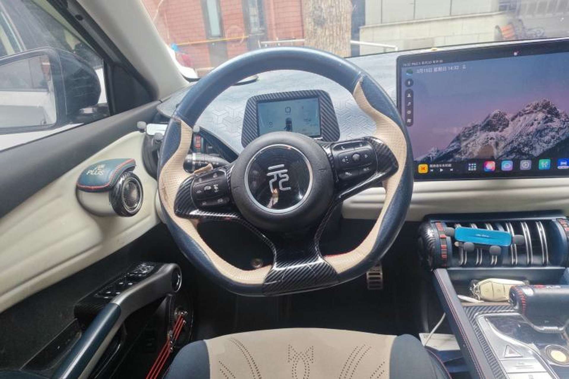 Used BYD Yuan PLUS 2022 510KM Flagship PLUS Steering Wheel