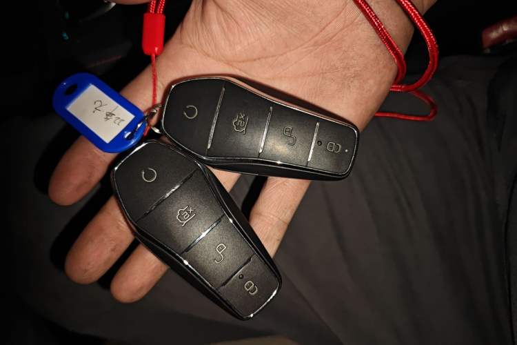 Used BYD Yuan PLUS 2022 430 km Luxury Version Vehicle Key