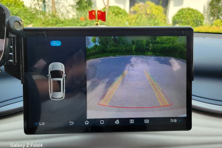 Used BYD Yuan PLUS 2022 510 km Luxury Version Audio And AC Panel