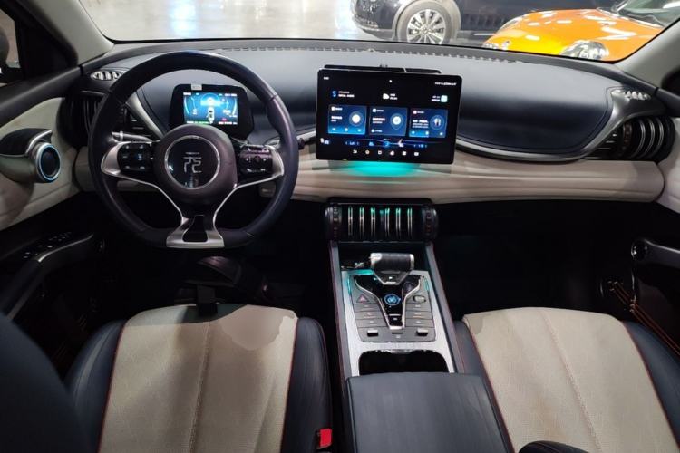Used BYD Yuan PLUS 2022 510 km Flagship Version Center Console