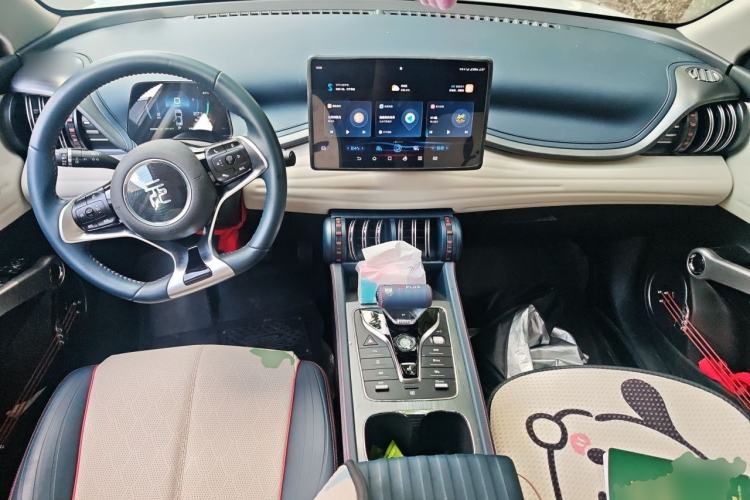 Used BYD Yuan PLUS 2022 510 km Luxury Version Center Console