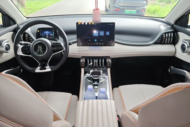 Used BYD Yuan PLUS 2022 510 km Luxury Version Center Console