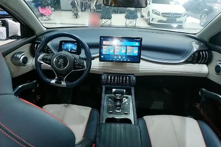 Used BYD Yuan PLUS 2022 430 km Luxury Version Center Console