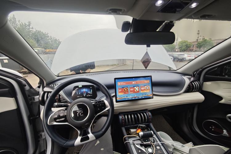 Used BYD Yuan PLUS 2022 510 km Luxury Version Center Console