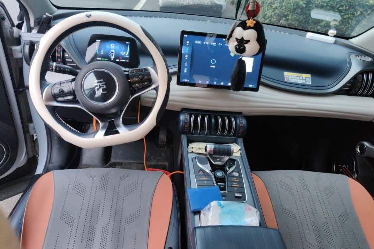 Used BYD Yuan PLUS 2022 430 km Luxury Version Center Console