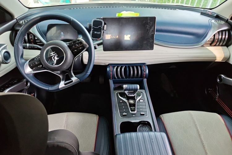 Used BYD Yuan PLUS 2022 510 km Luxury Version Center Console