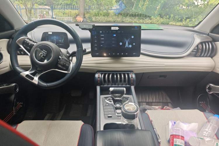 Used BYD Yuan PLUS 2022 510 km Flagship Version Center Console
