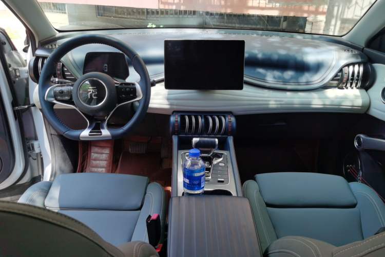 Used BYD Yuan PLUS 2022 510 km Luxury Version Center Console