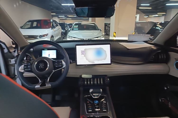 Used BYD Yuan PLUS 2022 510 km Flagship Version Center Console