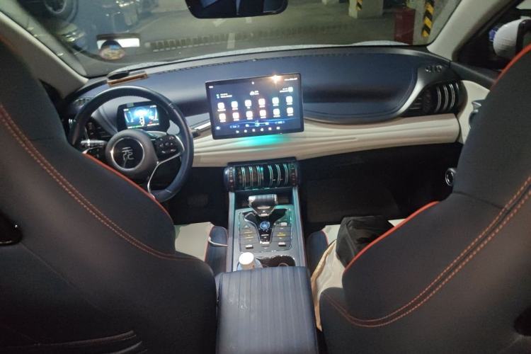 Used BYD Yuan PLUS 2022 510 km Flagship Version Center Console