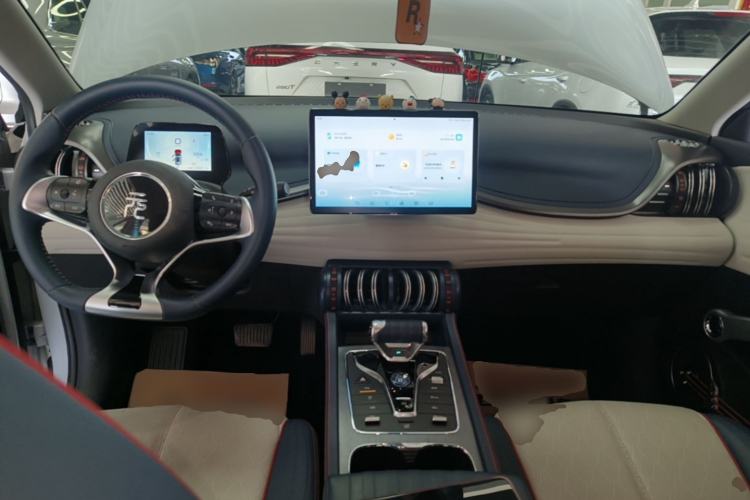Used BYD Yuan PLUS 2022 430 km Luxury Version Center Console