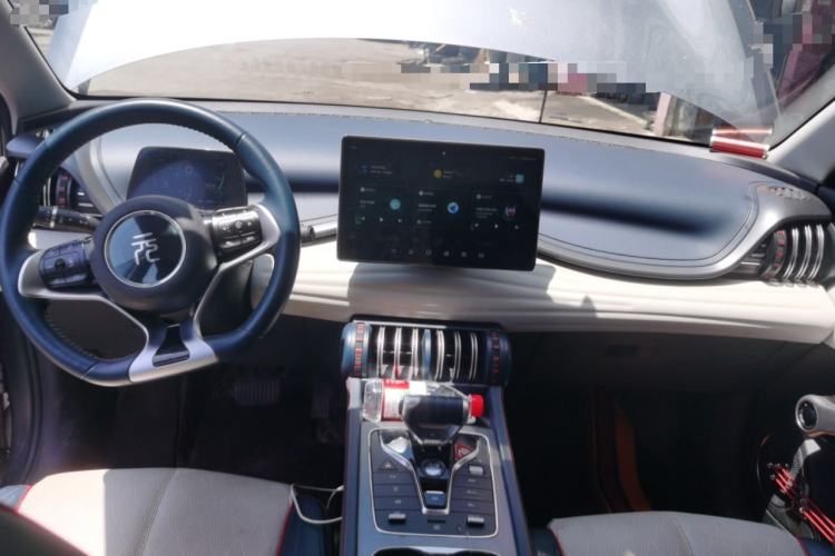 Used BYD Yuan PLUS 2022 430 km Luxury Version Center Console