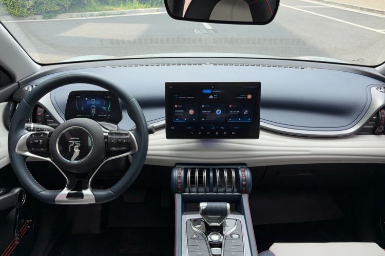 Used BYD Yuan PLUS 2022 430 km Luxury Version Center Console